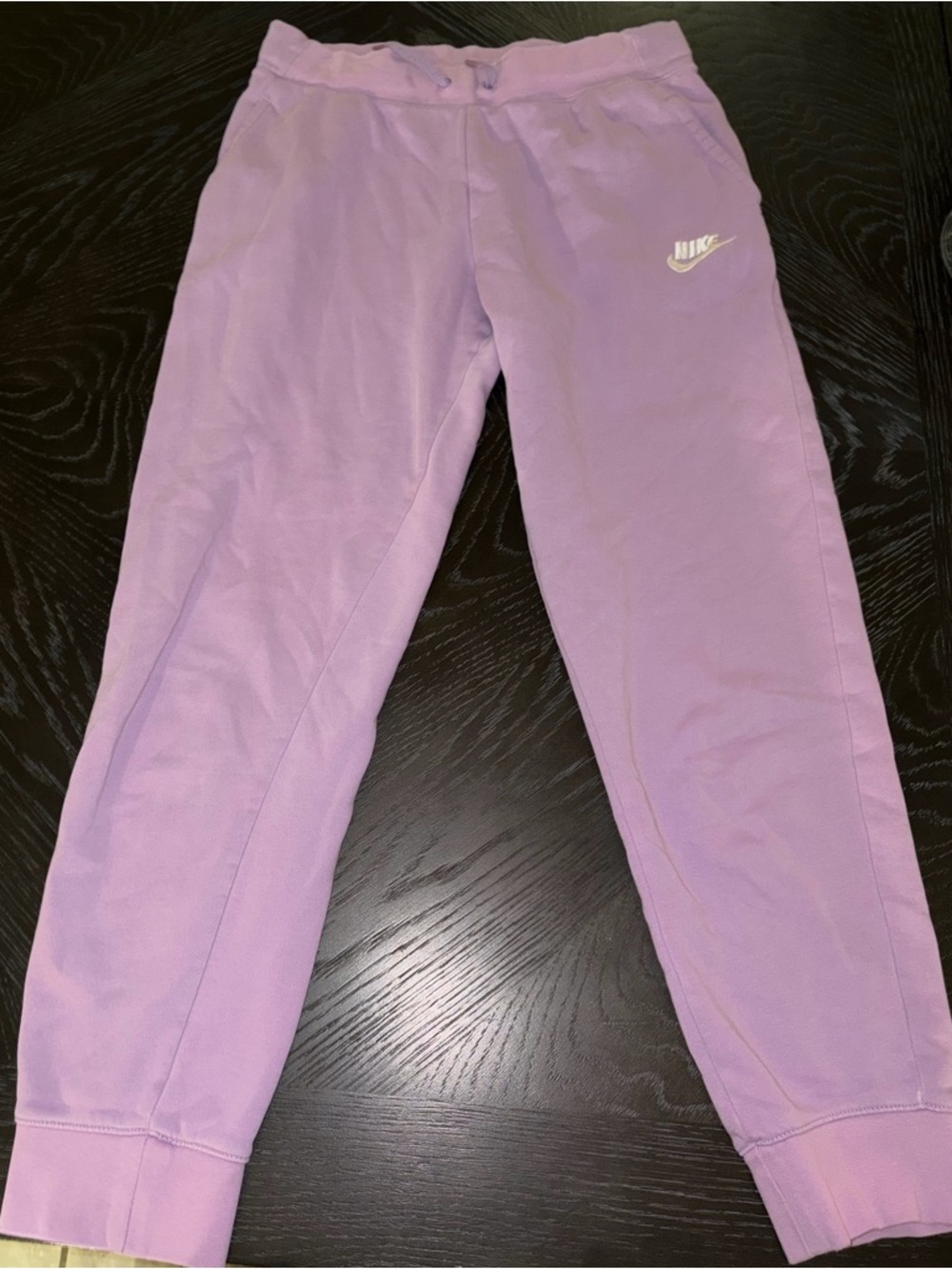Nike Women's Lavender Purple Fleece Joggers